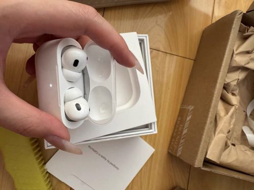 【🎶히트 상품】Apple AirPods Pro 2 MagSafe 충전 케이스 (USB‑C 충전 포트) 리얼 무선 이어폰 photo review